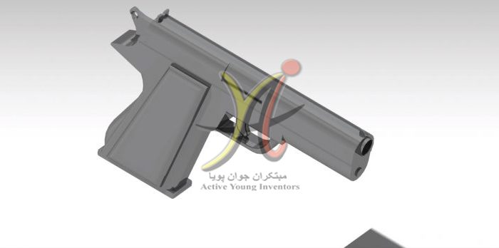 مدلسازی-اسلحه کلت 2
