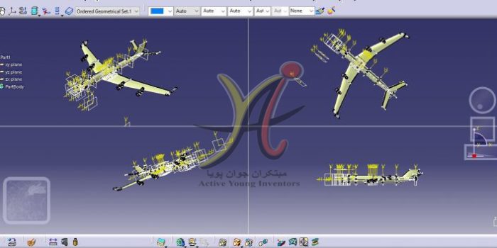 مدلسازی-هواپیما مسافربری 1
