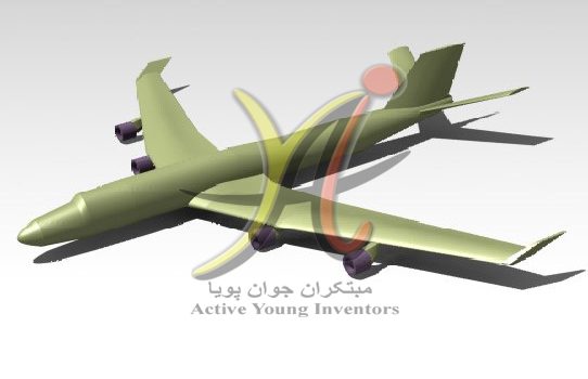 مدلسازی-هواپیما مسافربری 2